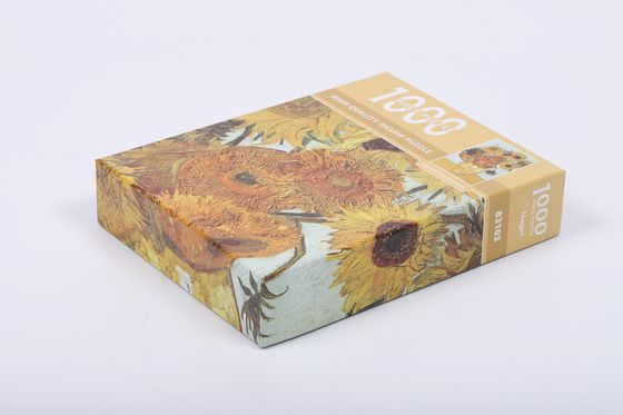 अच्छी कीमत पूर्ण रंग कस्टम मुद्रित पहेली पहेली क्रिसमस पशु विषय 500pc ऑनलाइन