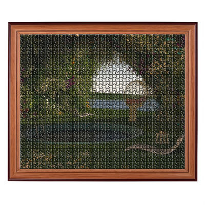 मध्यवर्ती पहेली प्रेमियों को चुनौती देने के लिए जीवंत दीर्घकालिक कस्टम मुद्रित कार्डबोर्ड पहेली